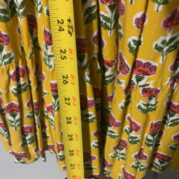 Sincerely Jules Yellow Floral Midi Dress - Picture 5 of 7